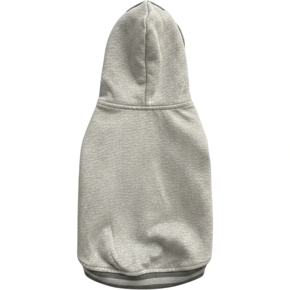 Penn State Nittany Lions Pet Hoodie Heather Gray Dog Vest Reflective‎ Stripe NWT